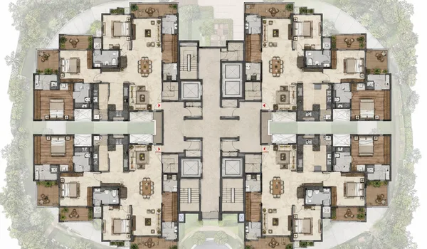 Godrej Bagalur Road Tower Plan